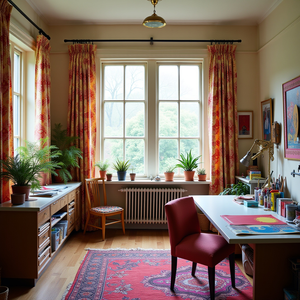 Patterned curtains 49