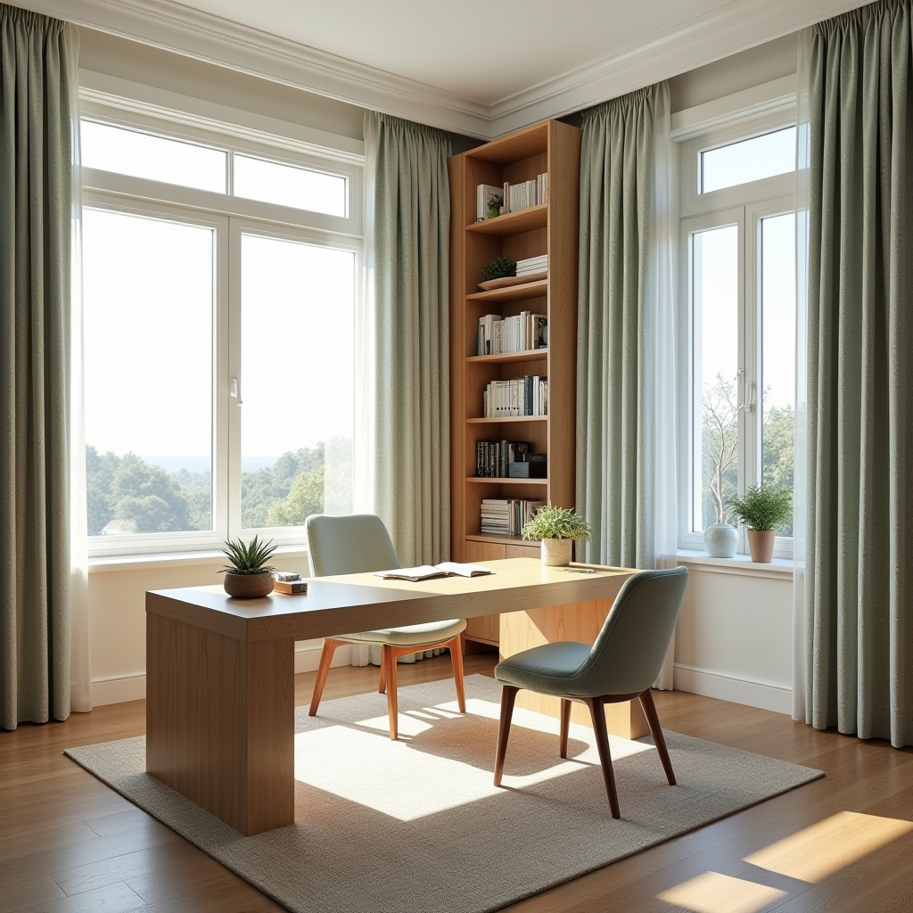Patterned curtains 60