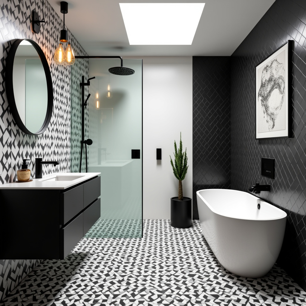 Patterned tiles 11