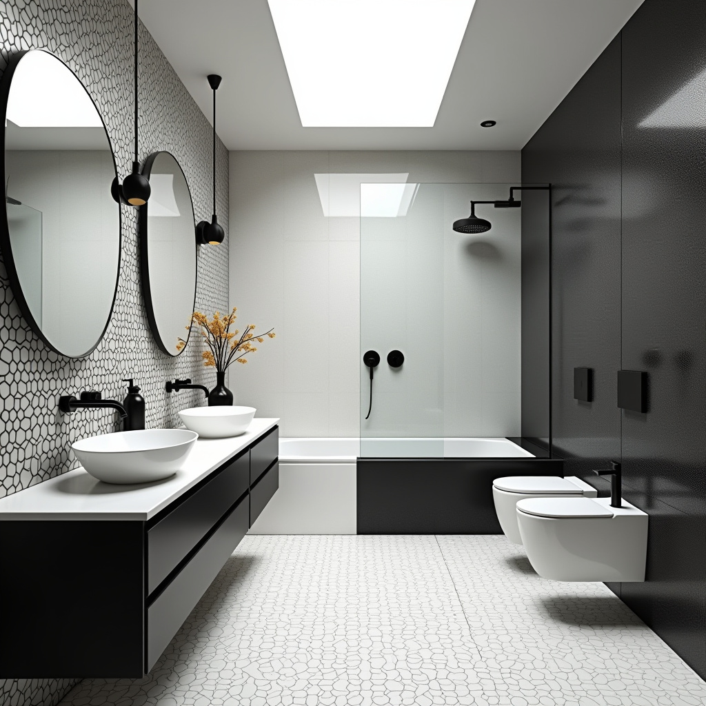 Patterned tiles 12
