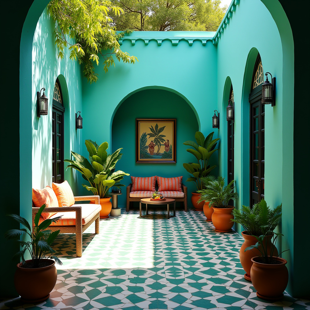 Patterned tiles 37