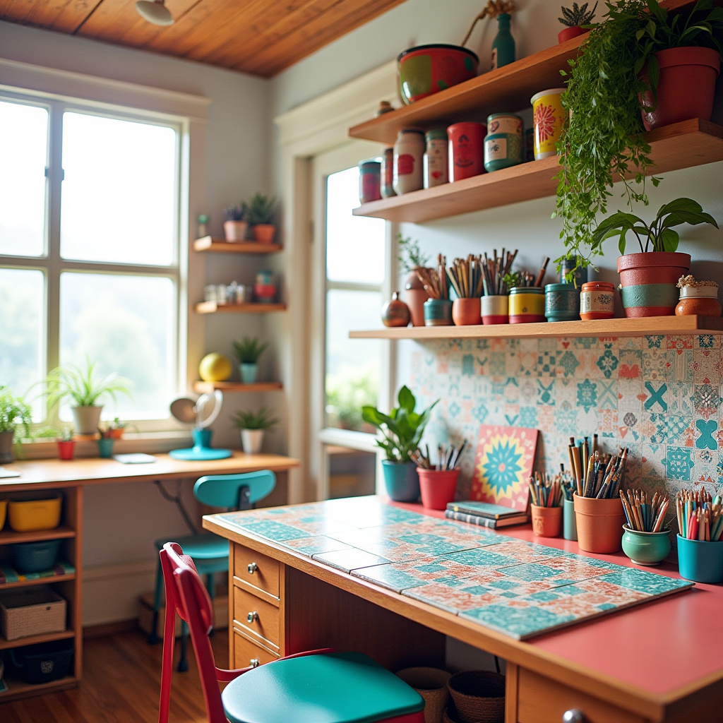 Patterned tiles 41