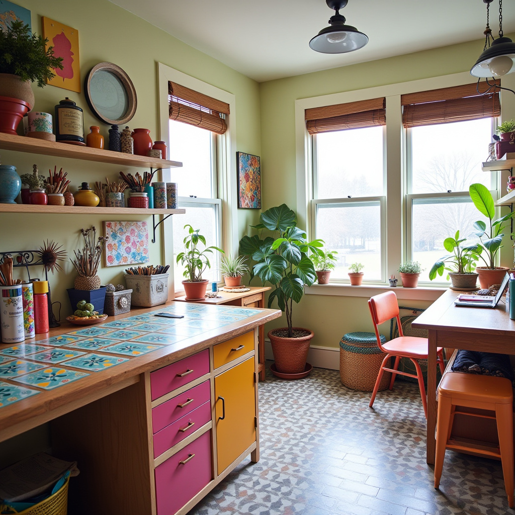 Patterned tiles 42