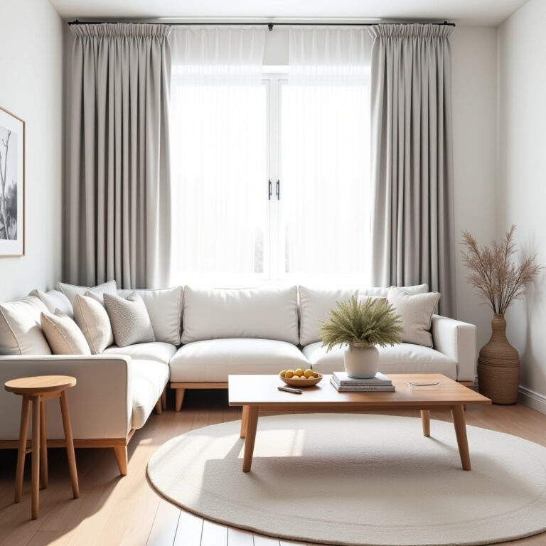 Pinch pleat curtains 1