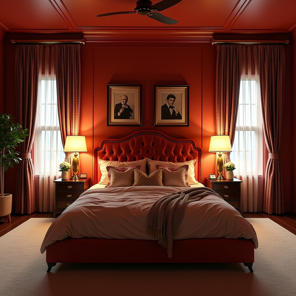 Plaid curtains 21