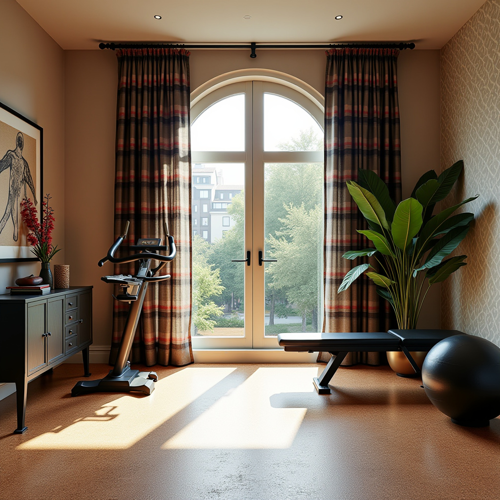 Plaid curtains 33