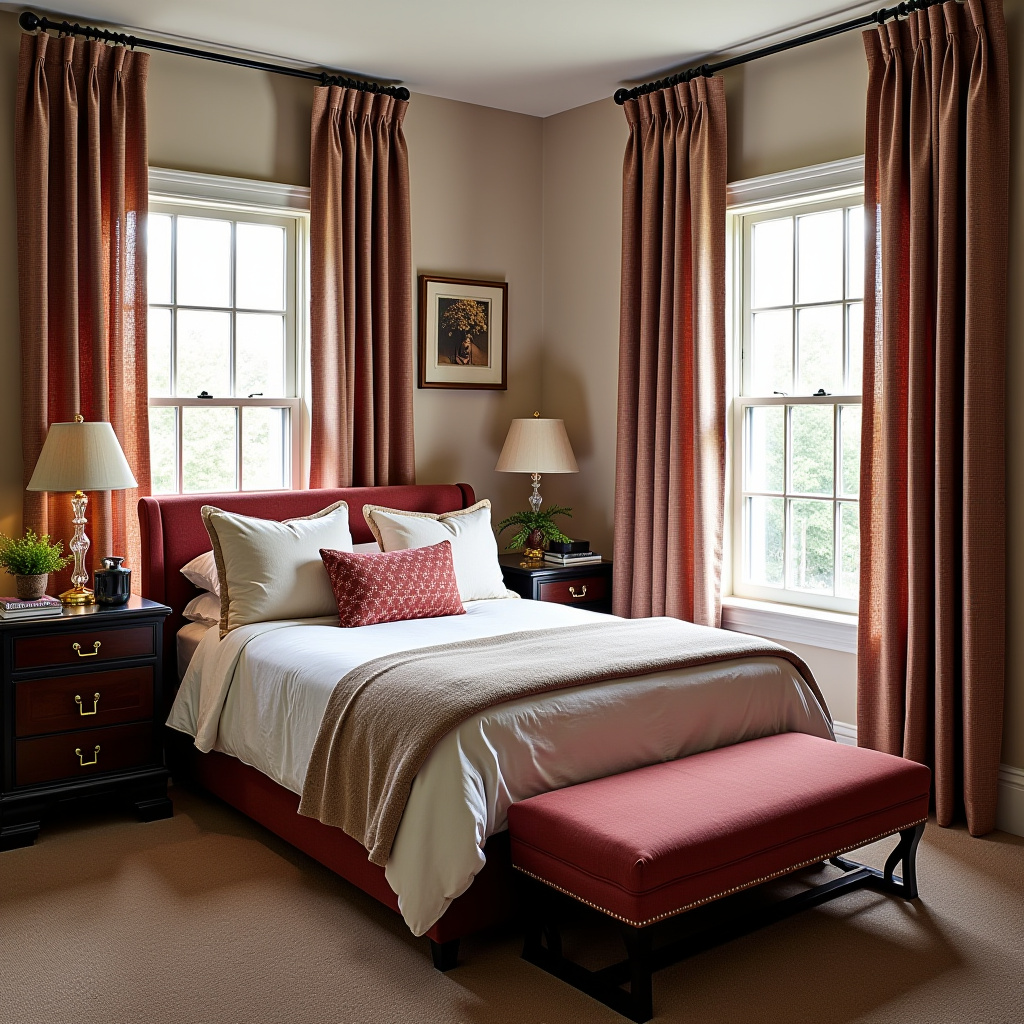 Plaid curtains 39