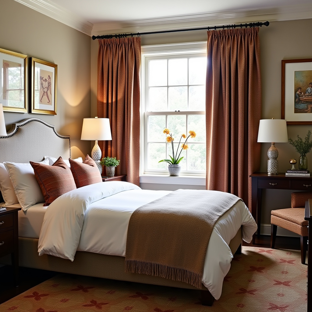 Plaid curtains 40