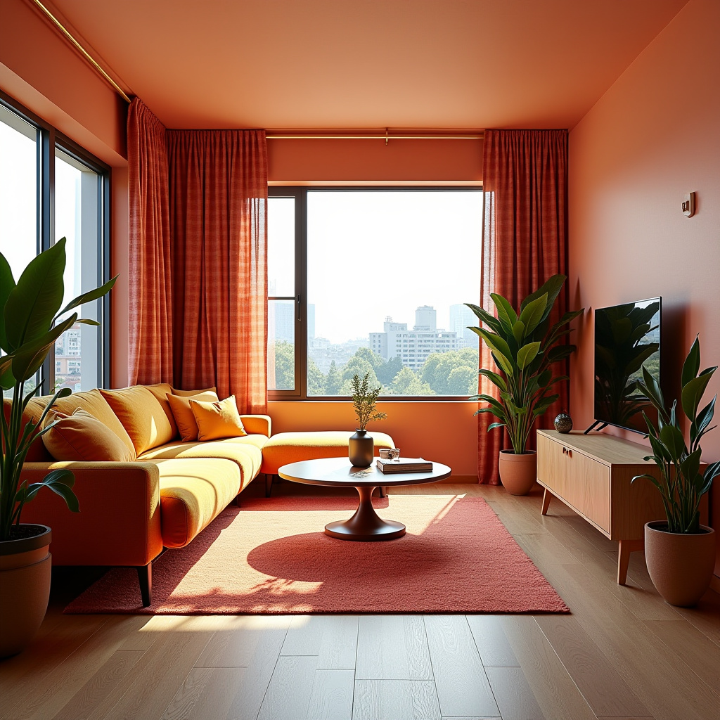 Plaid curtains 58