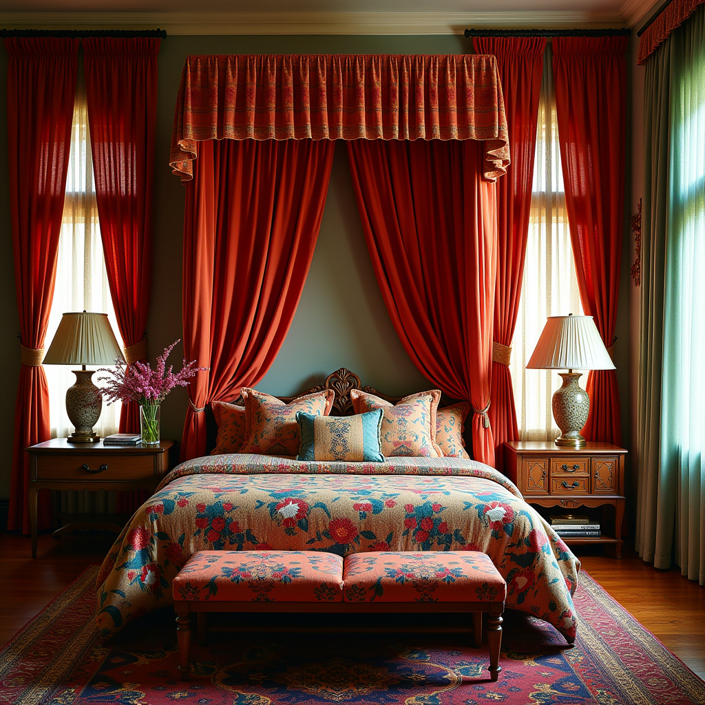 Plaid curtains 8