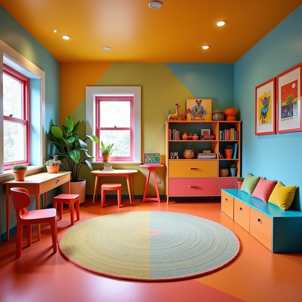 Round rugs 24