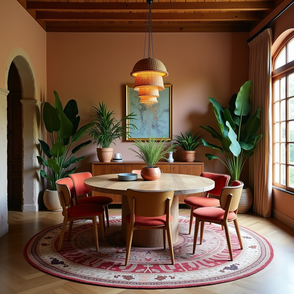 Round rugs 4