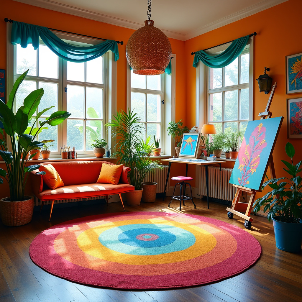 Round rugs 56