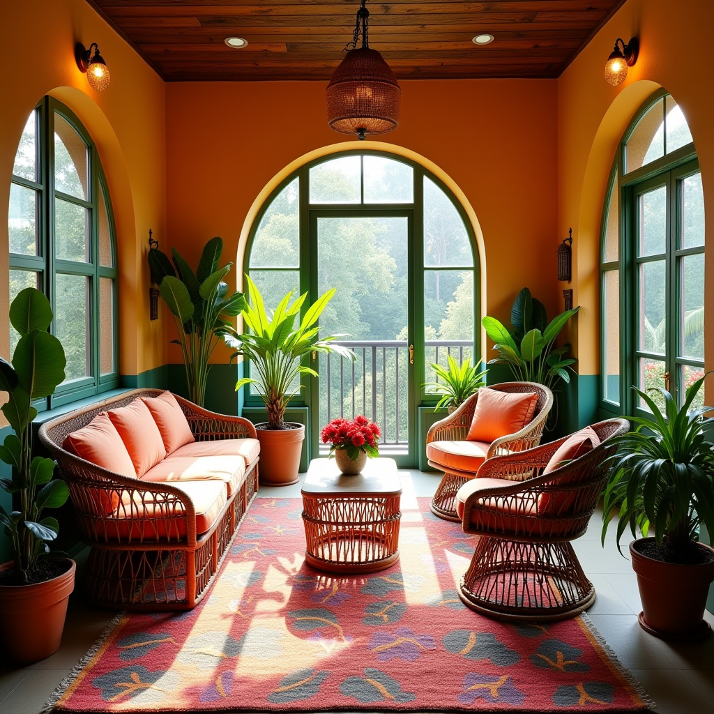 Rustic carpet 13