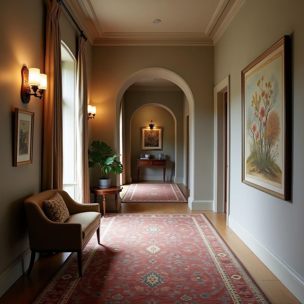 Rustic carpet 55
