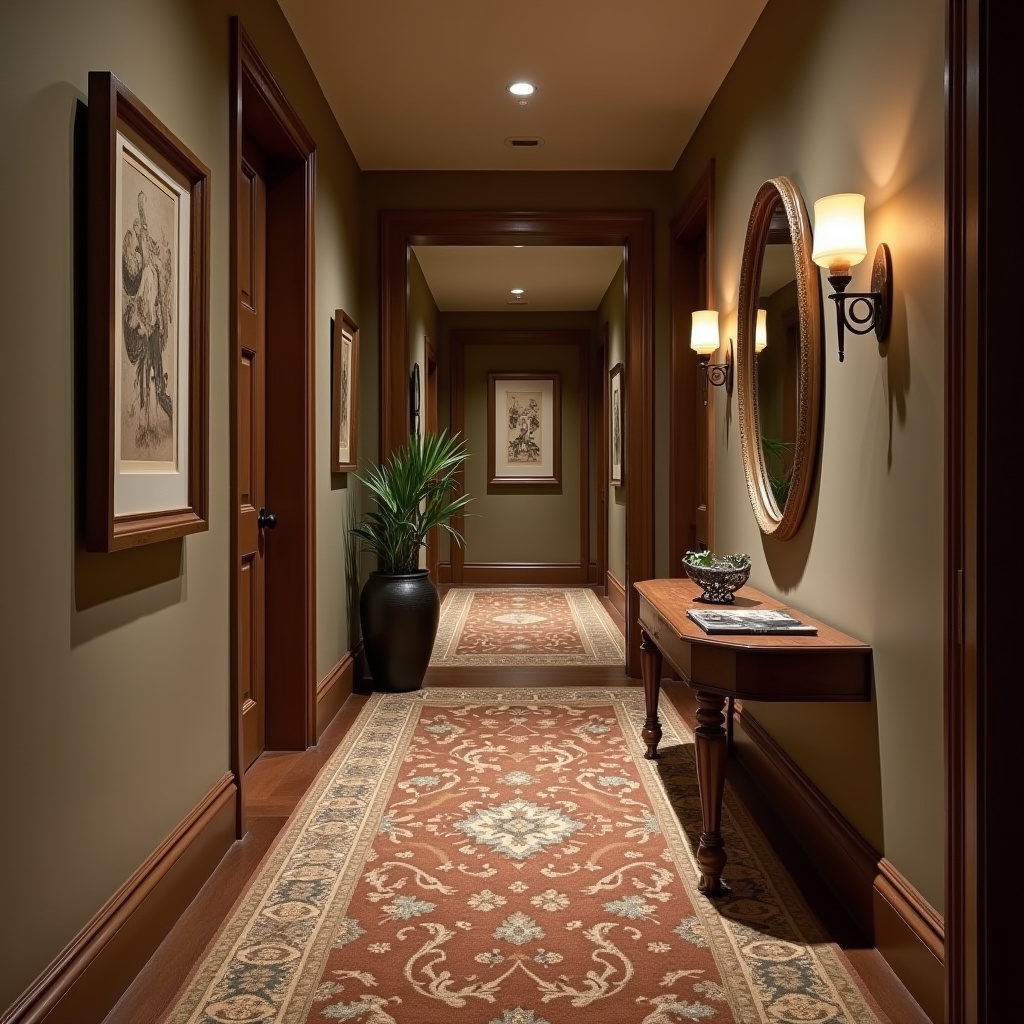 Rustic carpet 56