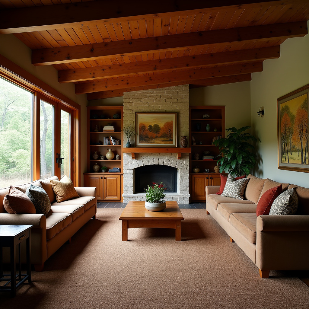 Rustic carpet 58