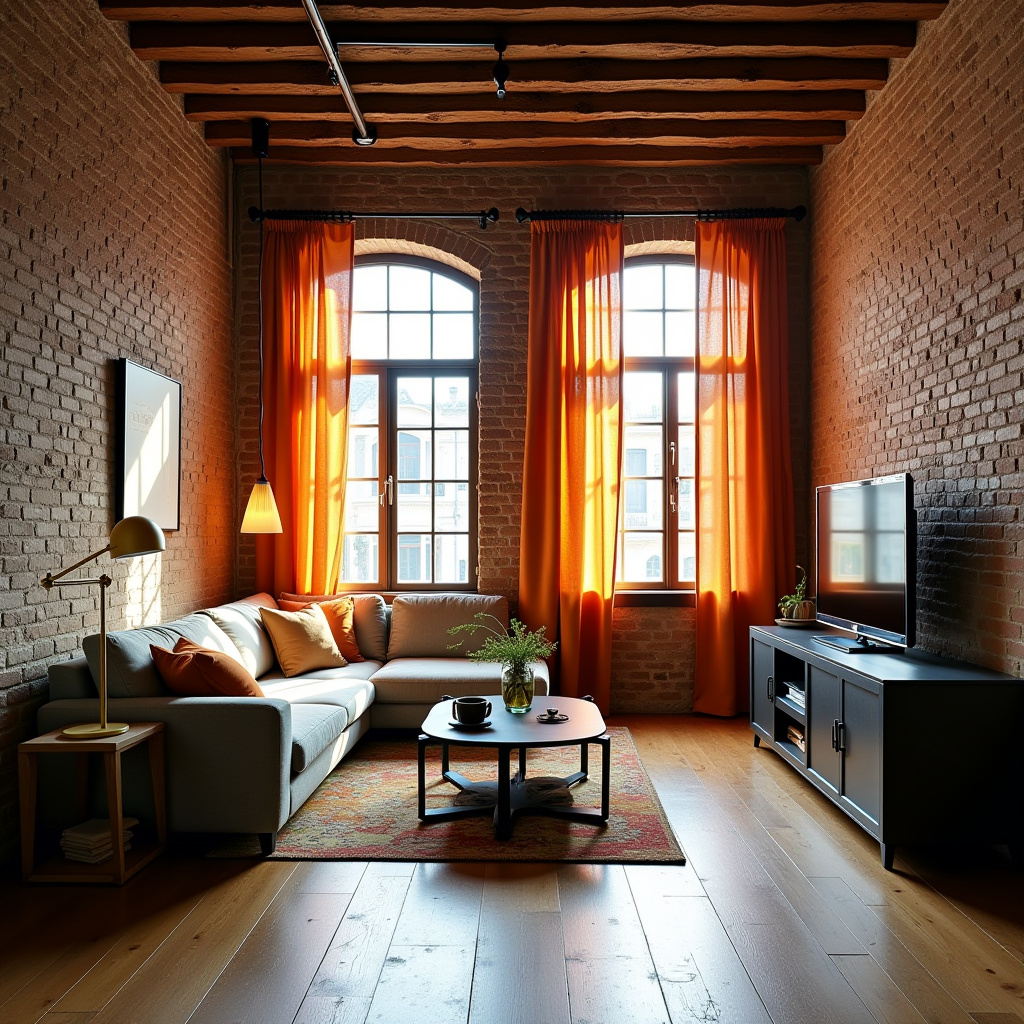 Solid color curtains 17