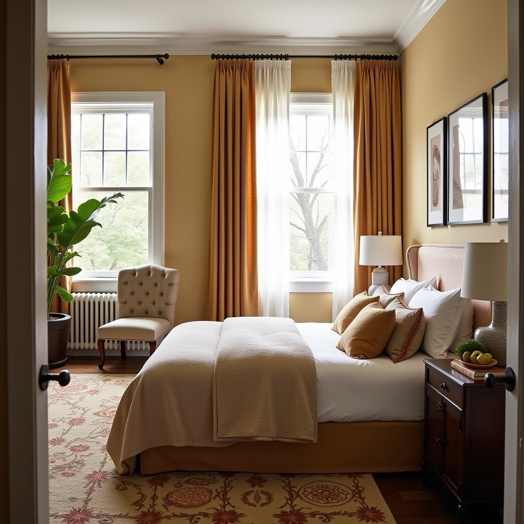 Solid color curtains 22
