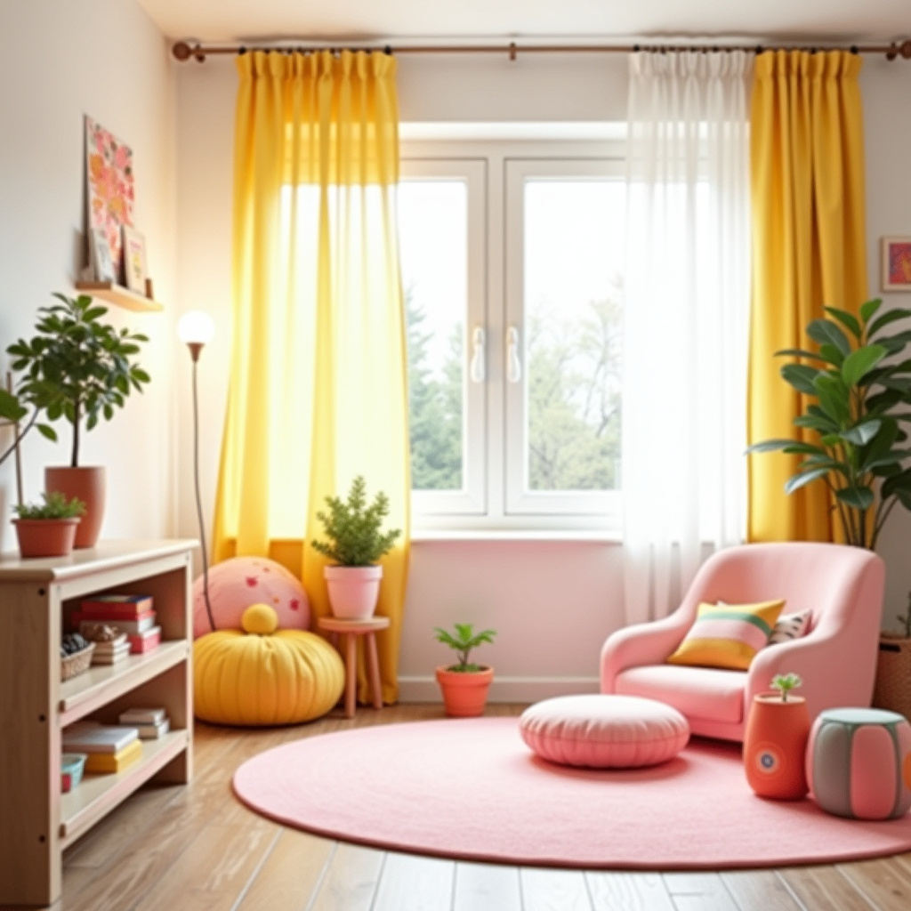 Solid color curtains 35