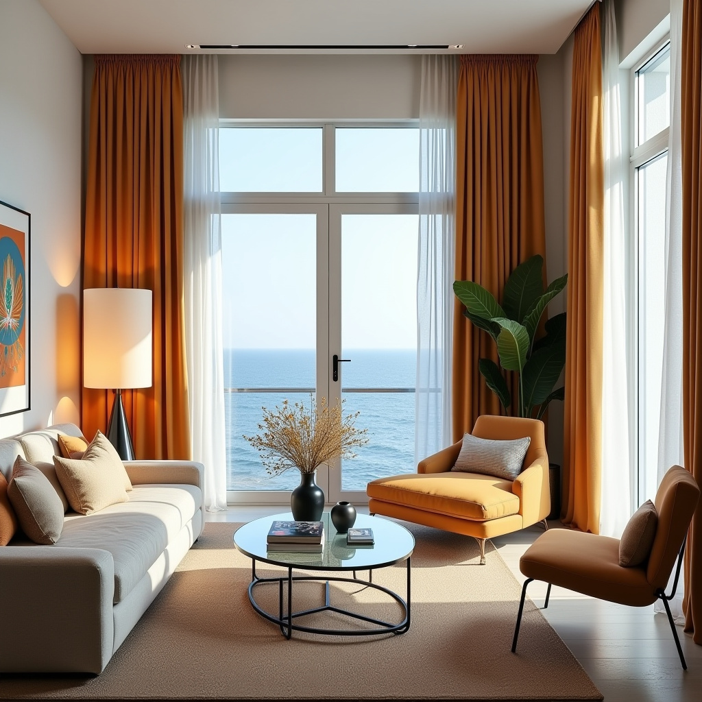Solid color curtains 4