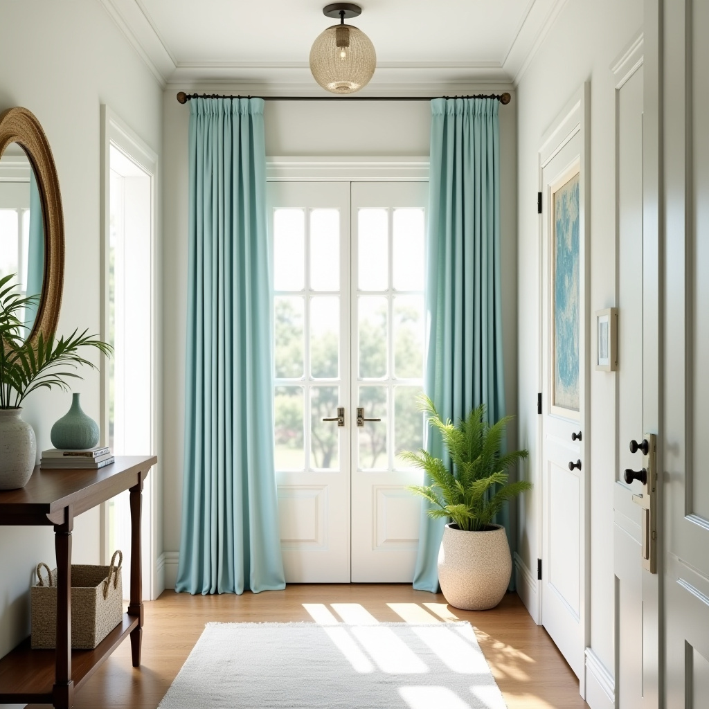 Solid color curtains 50