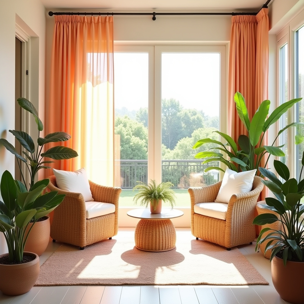 Solid color curtains 55
