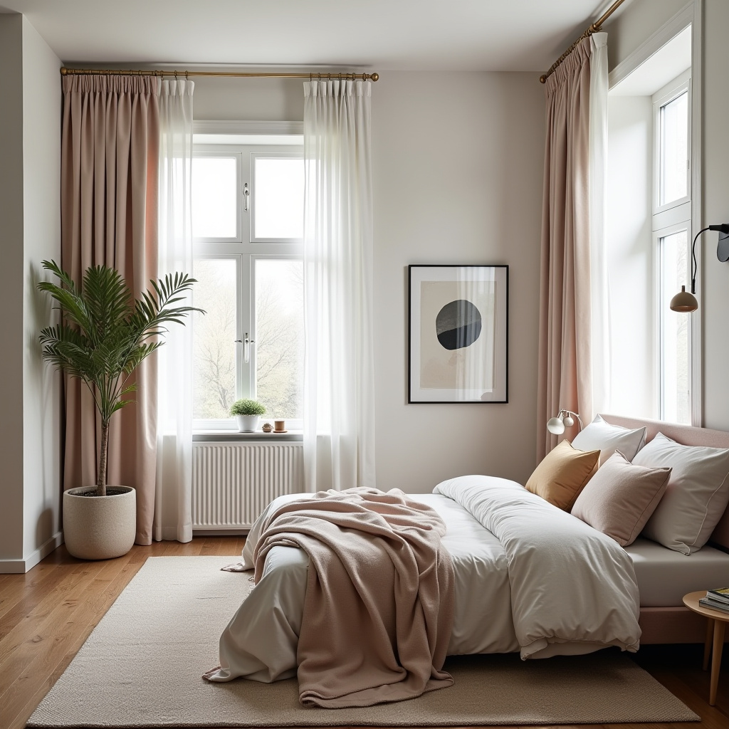 Solid color curtains 58