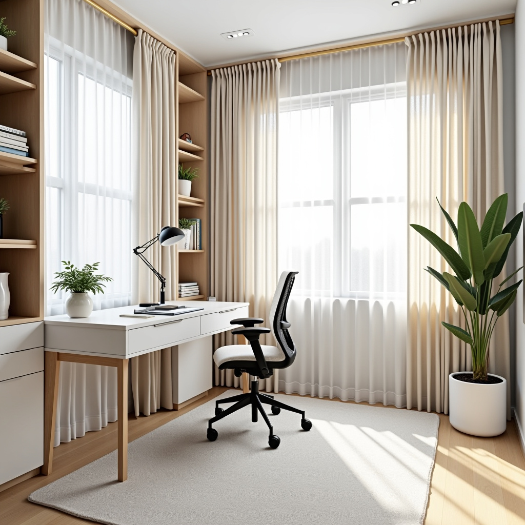 Striped curtains 10