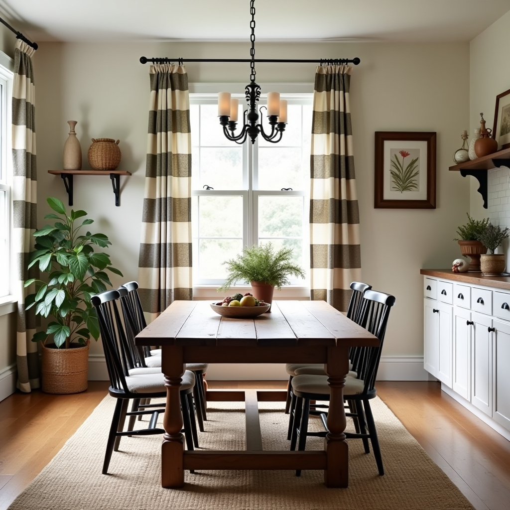 Striped curtains 32