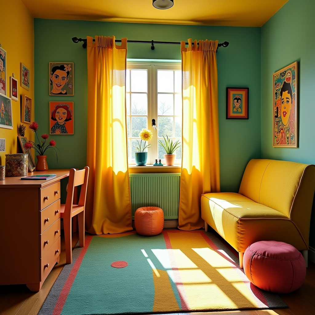 Tab top curtains 40