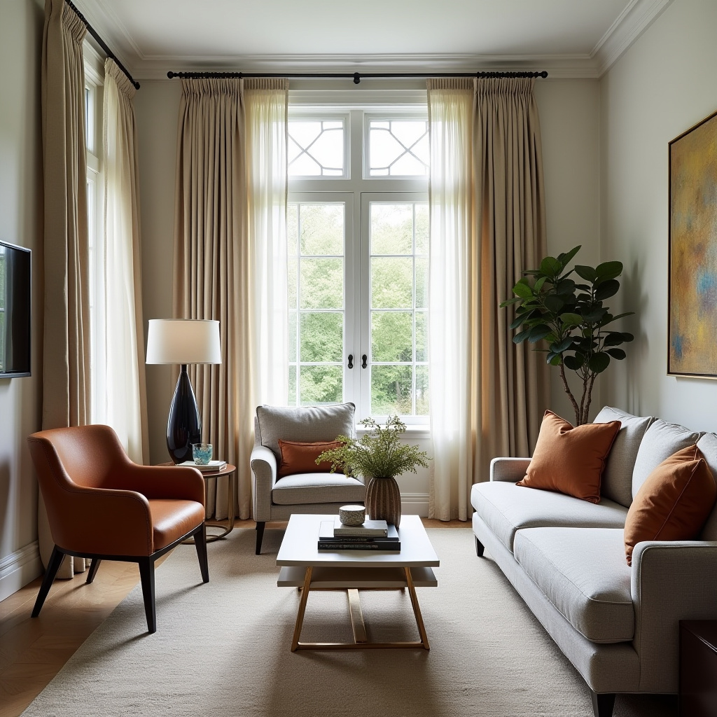 Tab top curtains 49