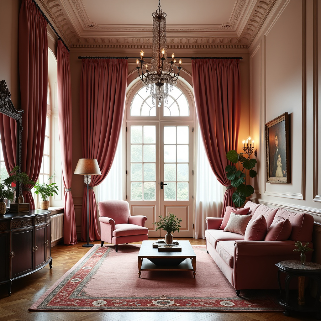 Velvet curtains 16