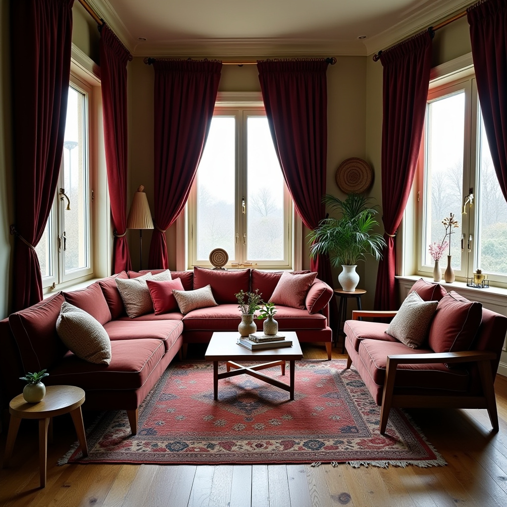 Velvet curtains 2