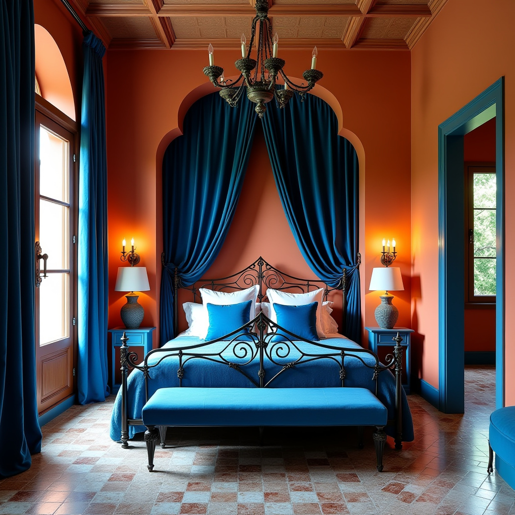 Velvet curtains 31
