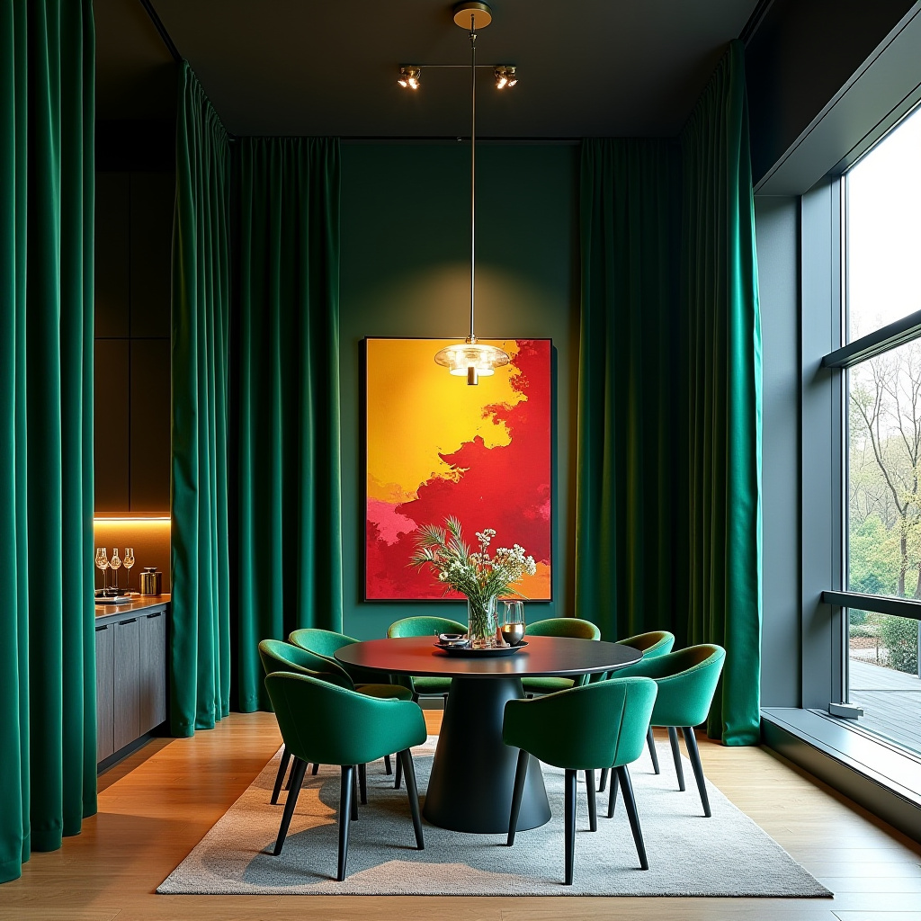 Velvet curtains 35