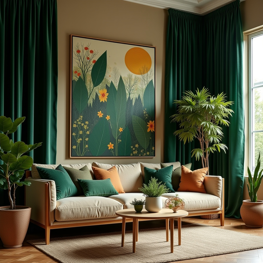 Velvet curtains 38