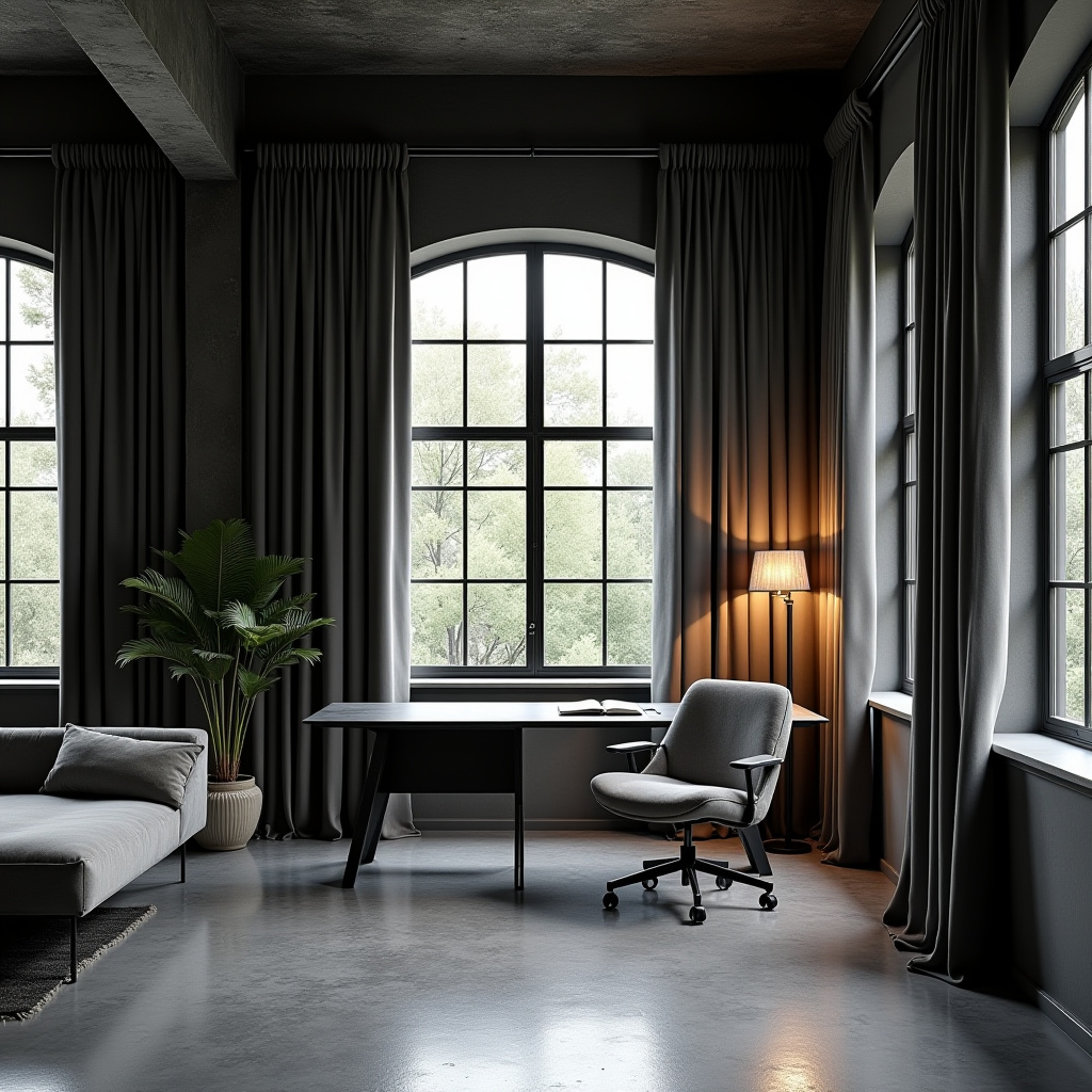 Velvet curtains 47
