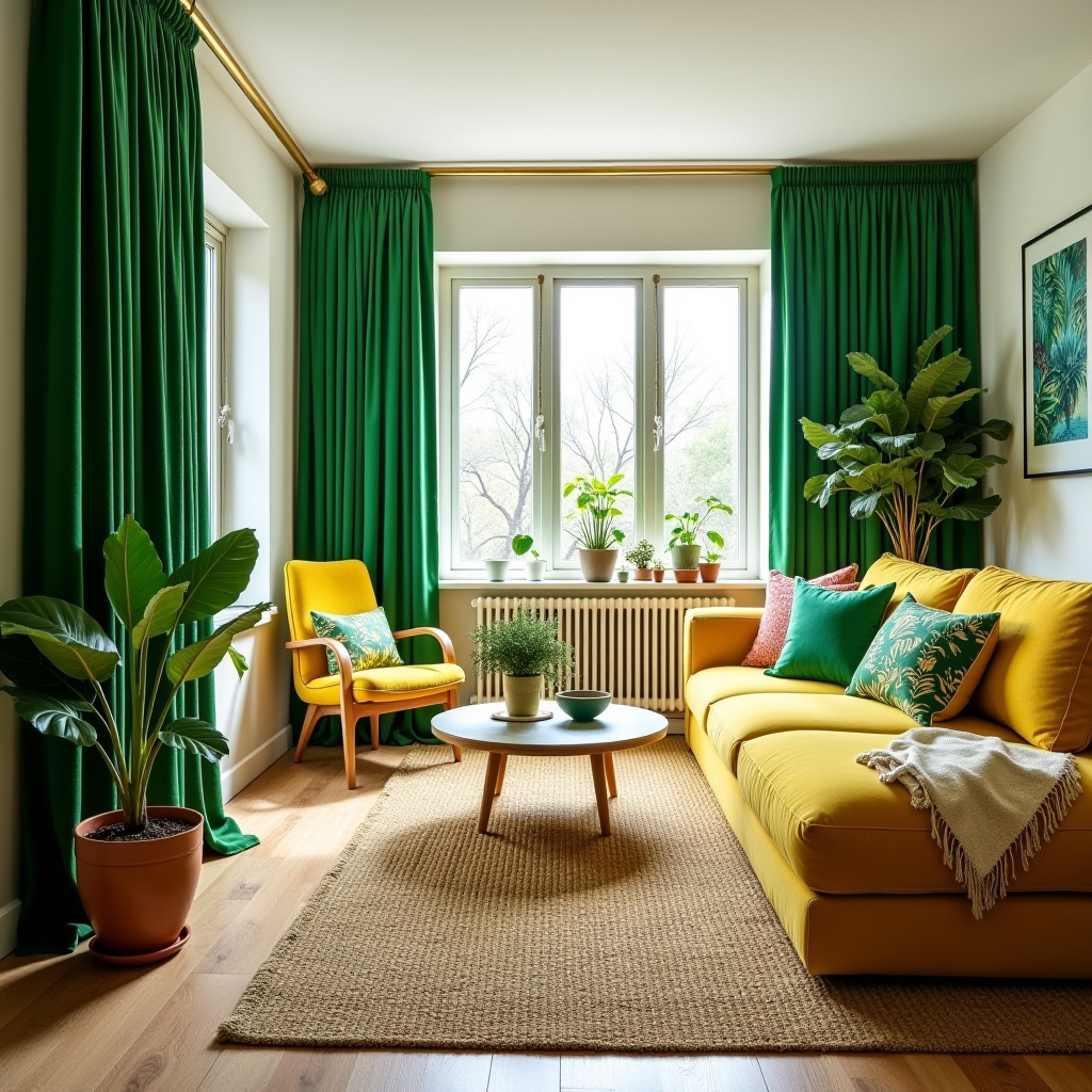 Velvet curtains 51
