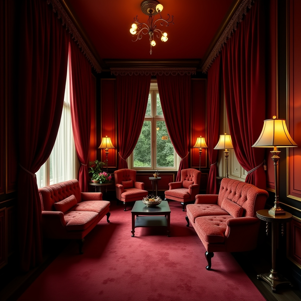 Velvet curtains 53