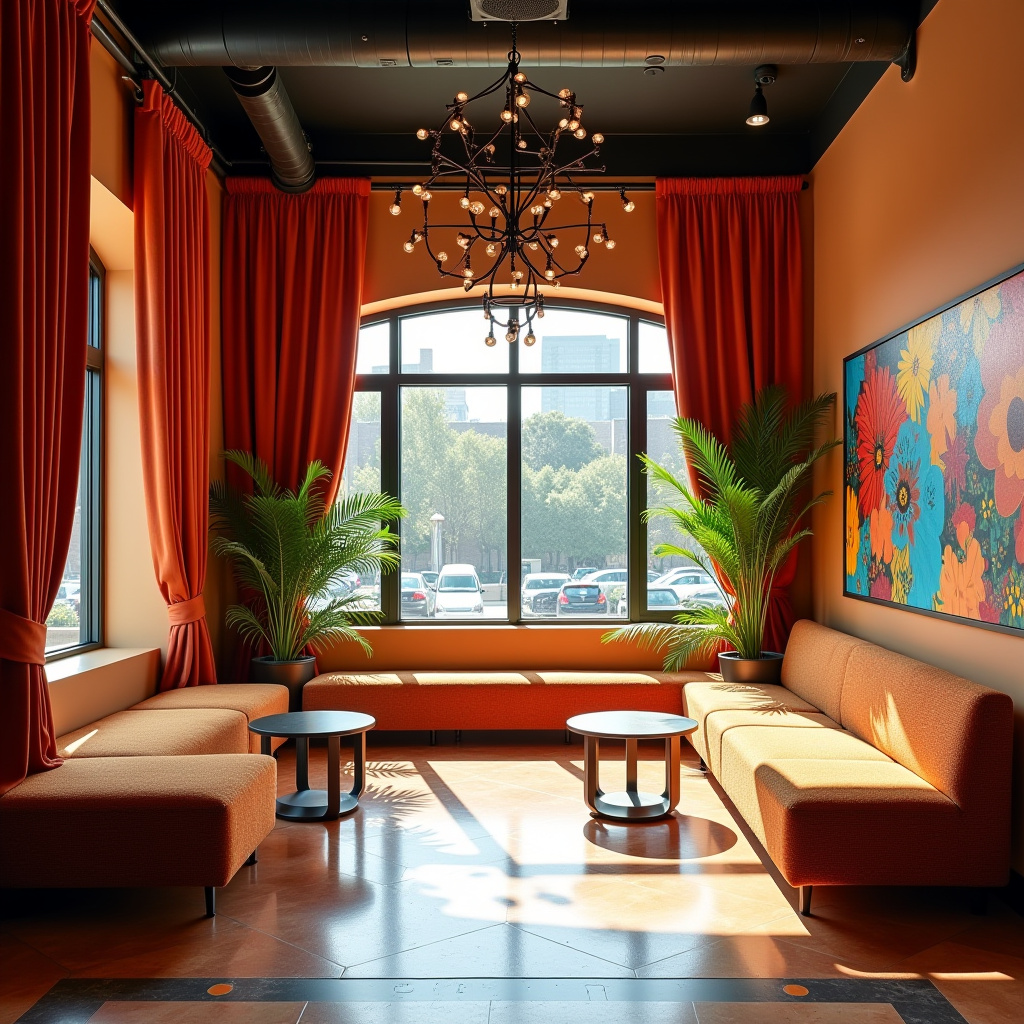 Velvet curtains 58