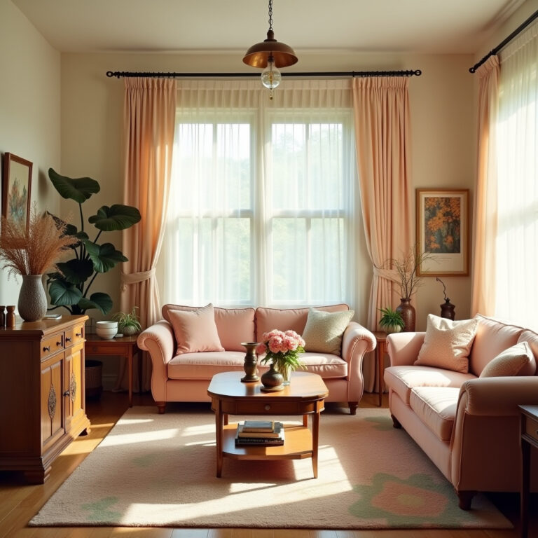 Vintage curtains 1