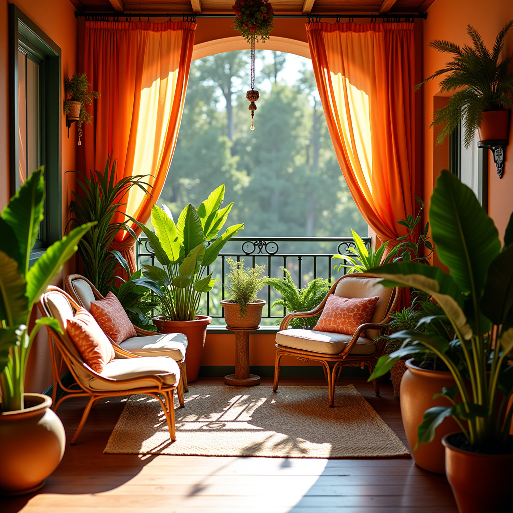 Vintage curtains 60
